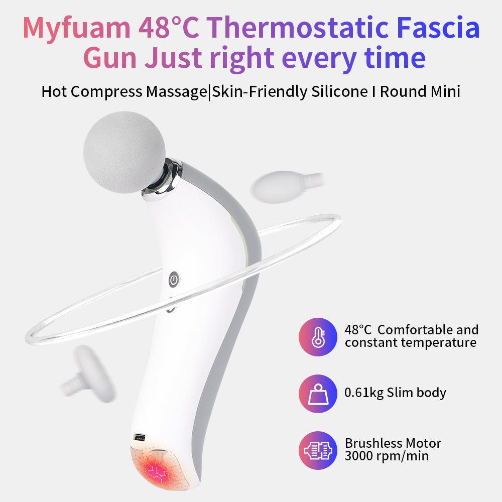 Electric Massage Gun Muscle Pistol Body Shoulder Neck Massager