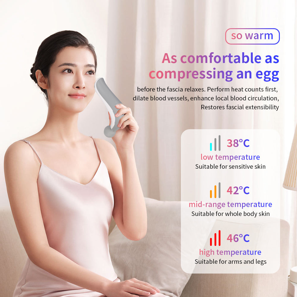Electric Massage Gun Muscle Pistol Body Shoulder Neck Massager